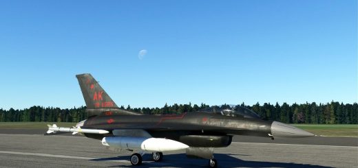 SC Designs F-16C 18th Agressors Alaska Wraith v1.0