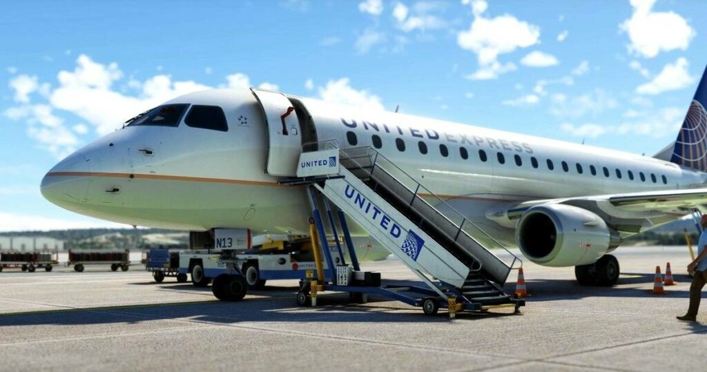 United Express E175 (Flight Sim Studios) v1.0 - MSFS 2020 Liveries Mod