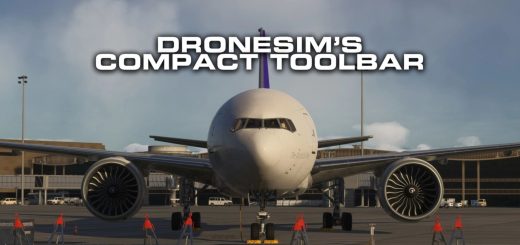 DroneSim’s Compact Toolbar v0.1.0