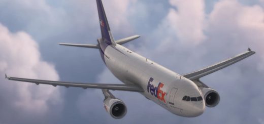 FedEx N733FD | Inibuilds A300-600F GE | [4K] v1.0