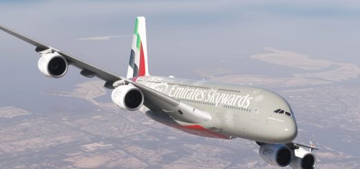 FlyByWire A380X Emirates A6-EUE – Skywards 25 years anniversary v1.0
