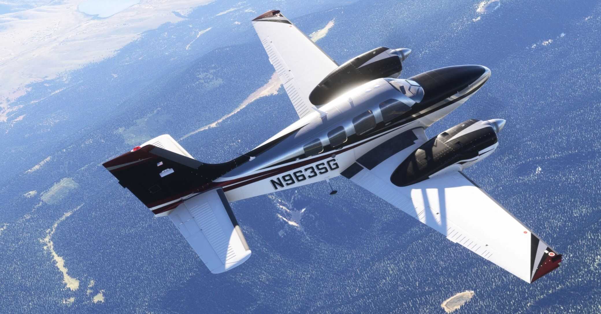 N963SG / Interior / Dynamic Registration / Black Square Baron Pro v1.0