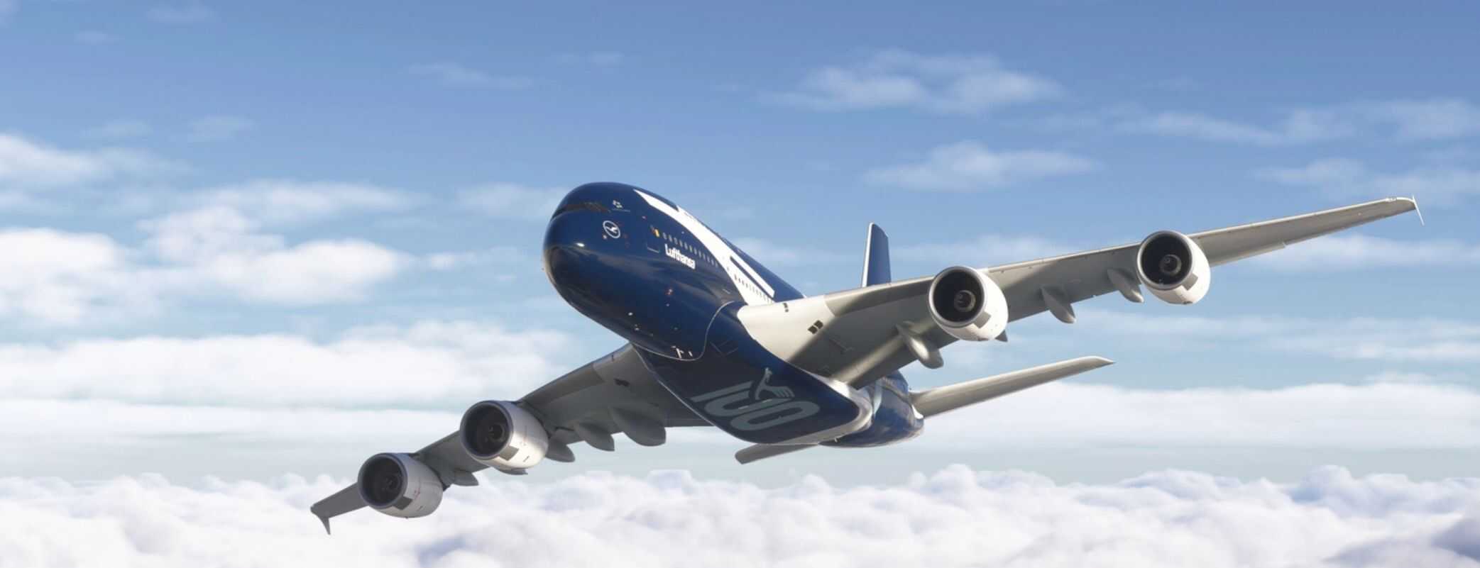 FlyByWire A380 – Lufthansa 100 Year Anniversary (4K) v1.0.1