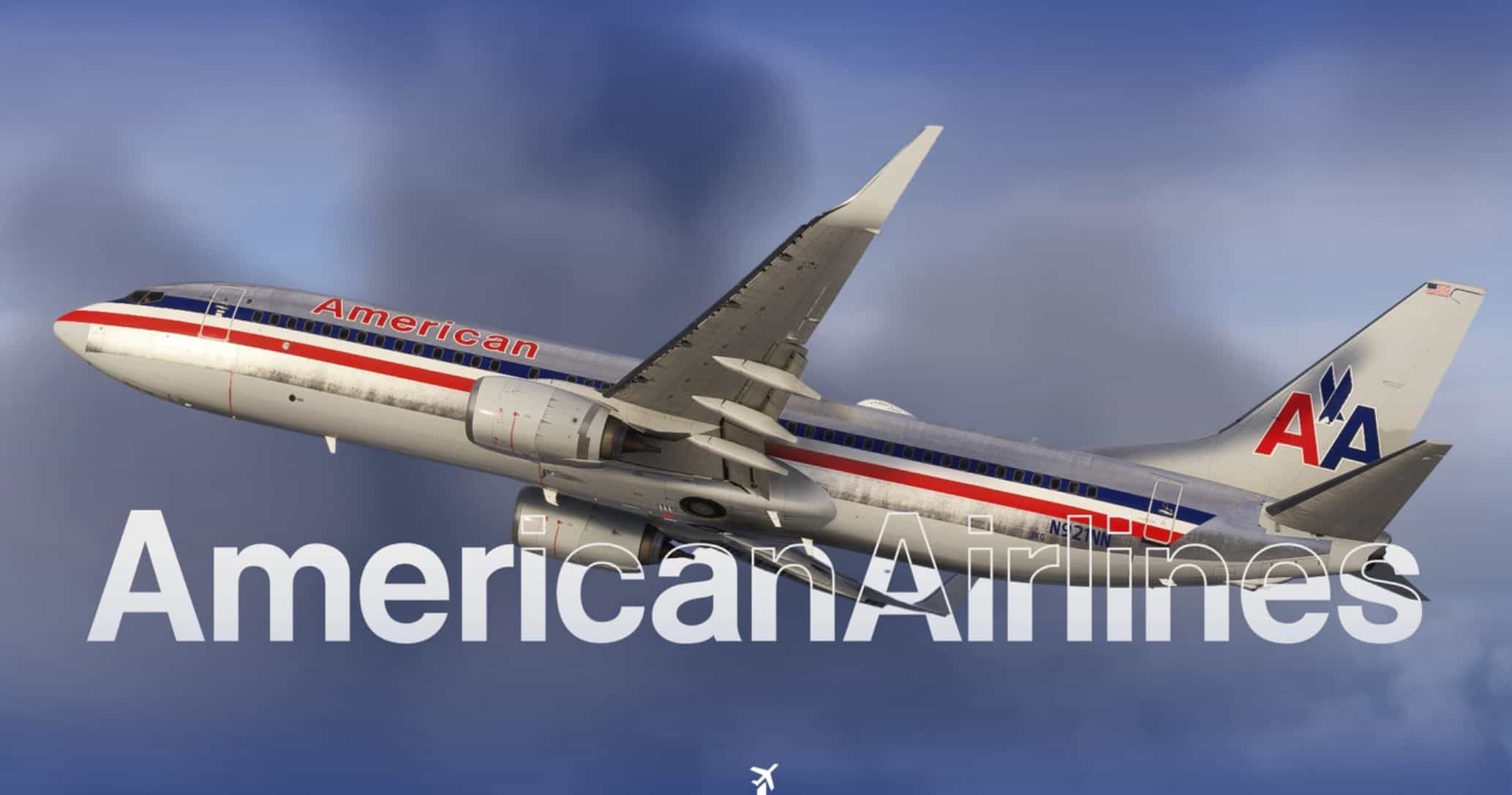American Airlines ‘Legacy Heritage’ | w/Cabin | PMDG 737-823 v1.1