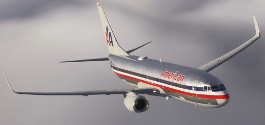 American Airlines ‘Astrojet’ | w/Cabin | PMDG 737-823 v1.1