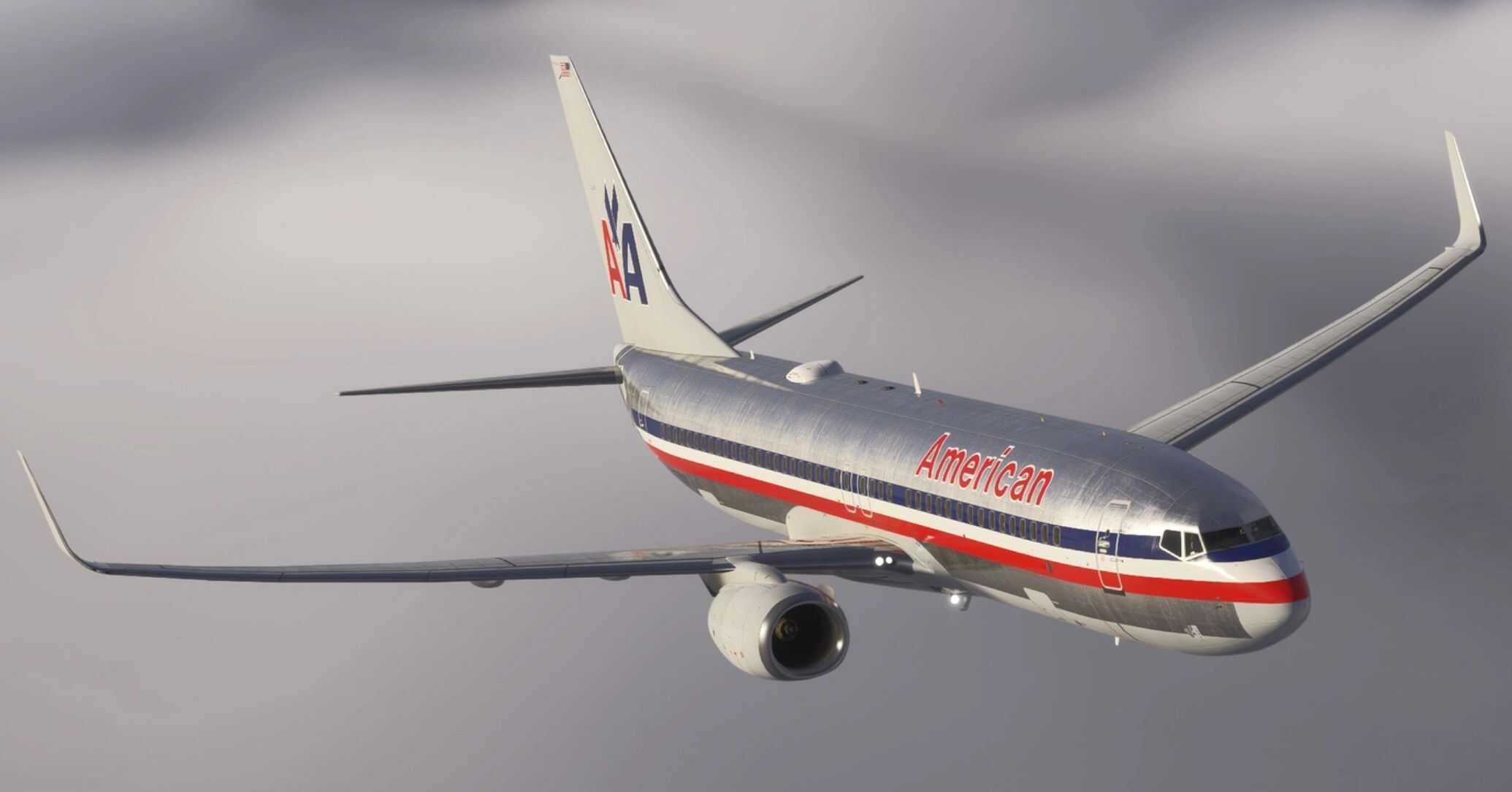 American Airlines ‘Astrojet’ | w/Cabin | PMDG 737-823 v1.1