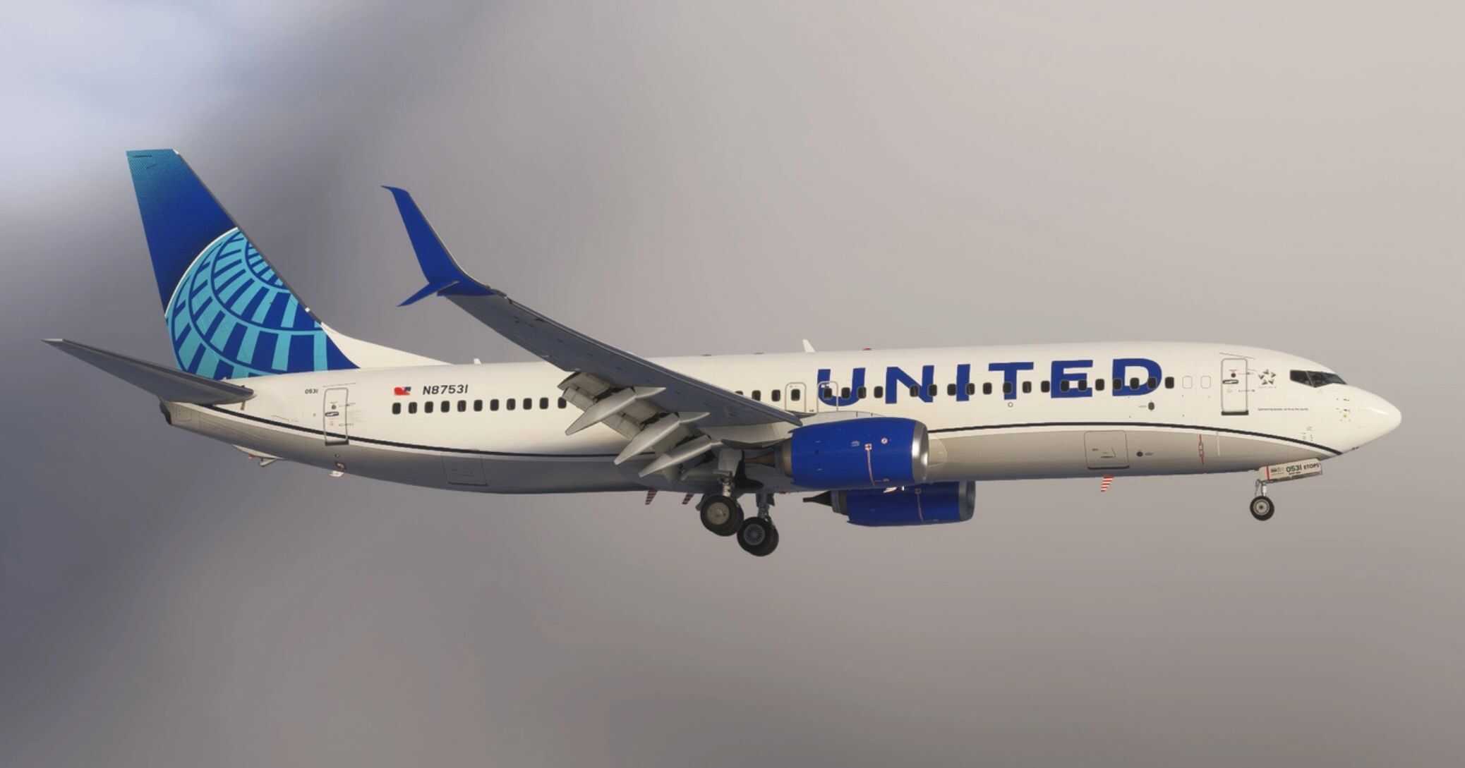 United Airlines [Collection] | w/Cabin | PMDG B737-824 v1.1