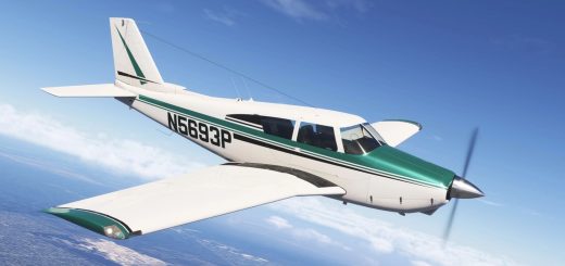 A2A Piper PA-24 Comanche N5693P (Custom Interior and Dynamic Registration) v1.0