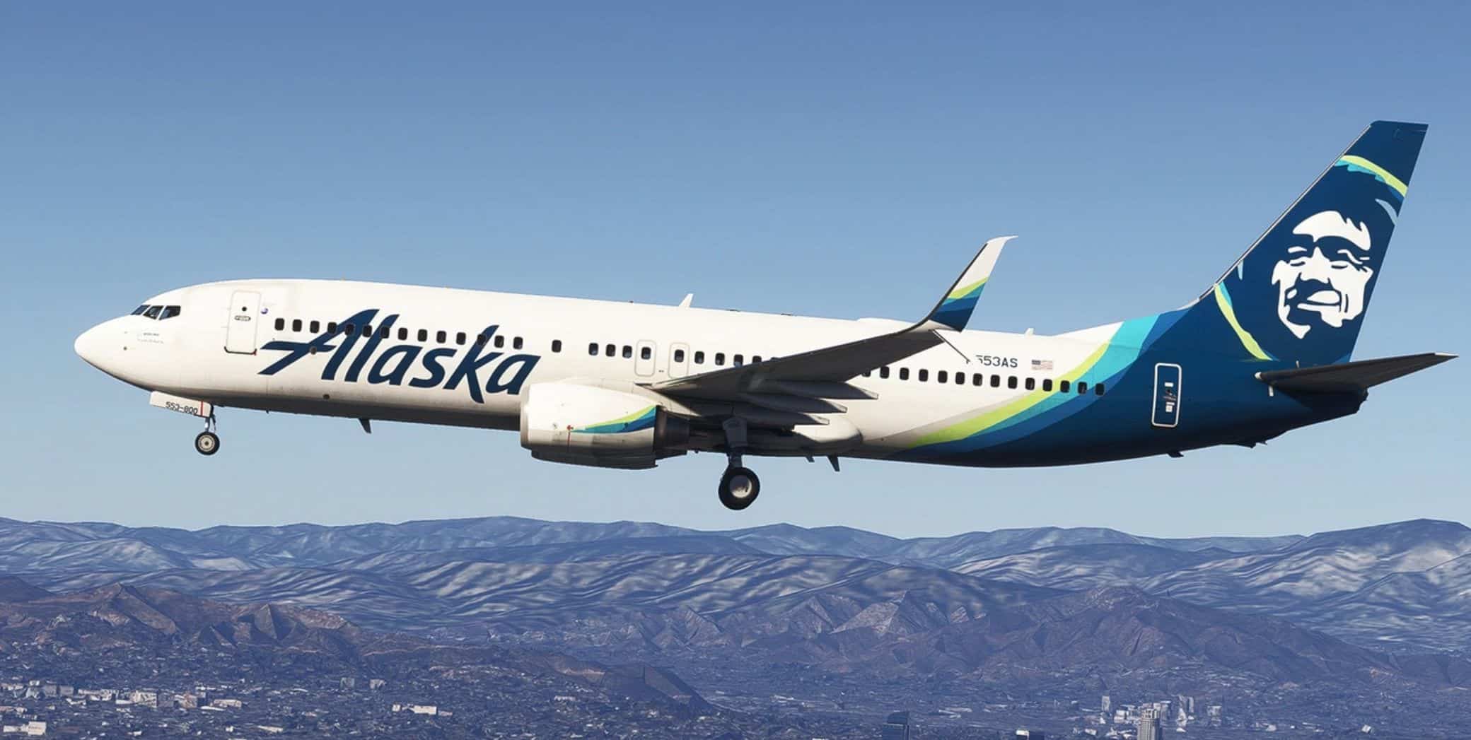 Alaska Airlines Fleet Pack | Lite Custom Cabin | Smart Decals | PMDG B737-890  v1.0