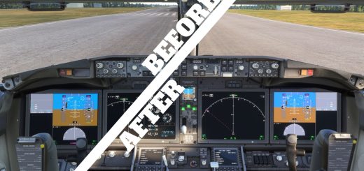 iFly 737 MAX 8 Darker/Realistic Cockpit Enhancement! v1.1