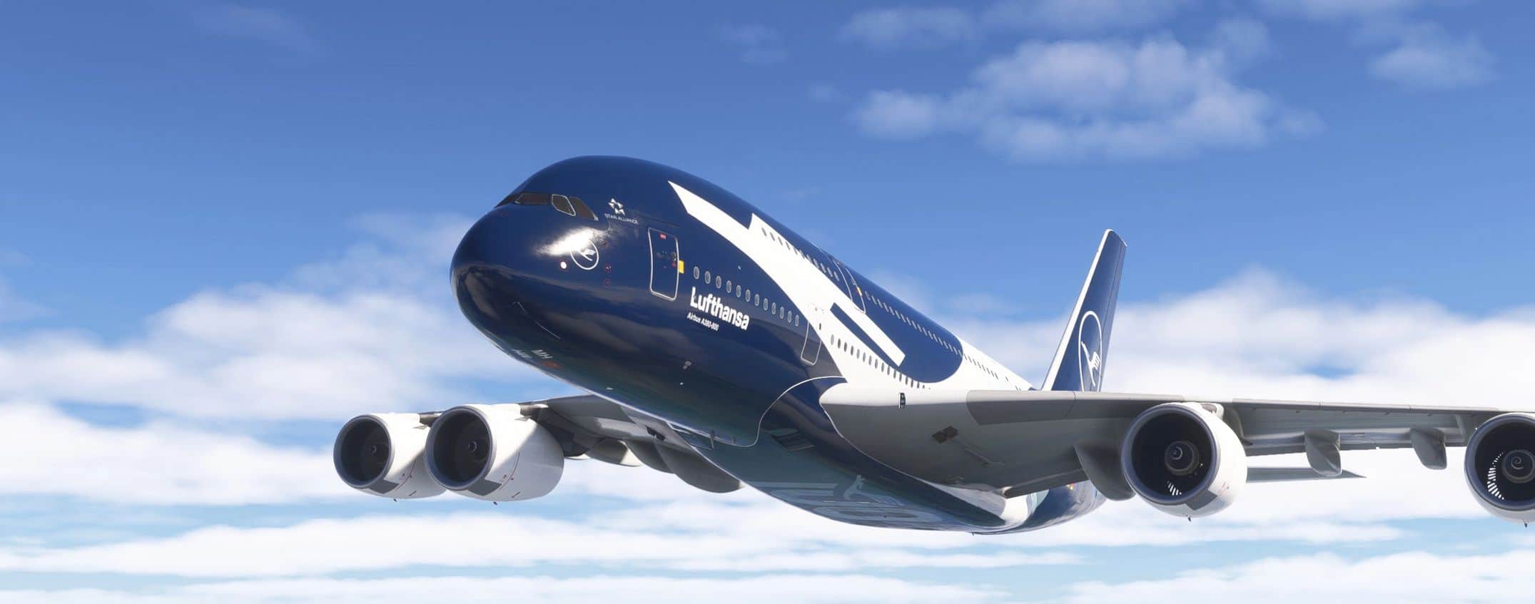 FlyByWire A380 – Lufthansa 100 Year Anniversary D-AIMH (4K) v1.0.10