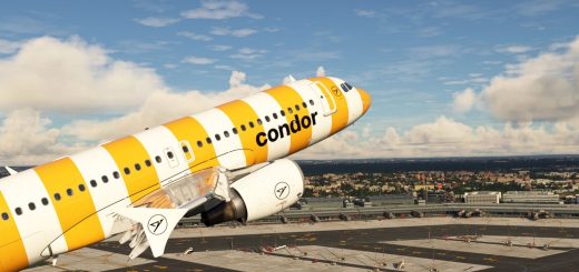 BFU READY! Condor Flugdienst D-AICU (VERSION 2) 8K + 4K w/ custom Cabin FENIX A320 v2.7.1