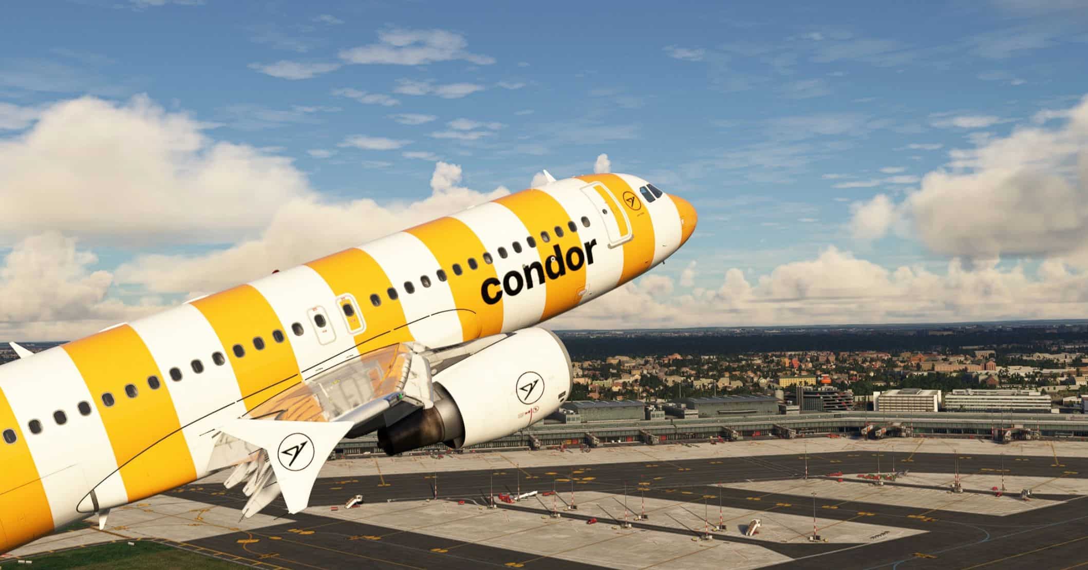 BFU READY! Condor Flugdienst D-AICU (VERSION 2) 8K + 4K w/ custom Cabin FENIX A320 v2.7.1