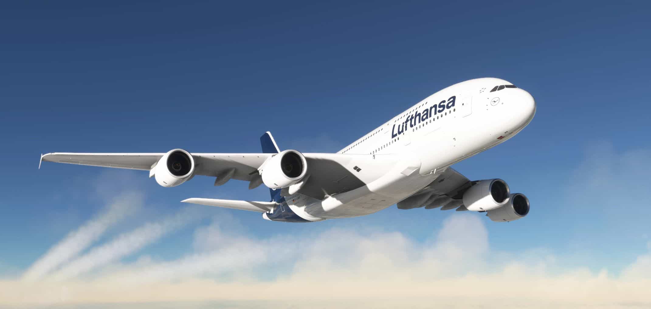 Lufthansa Twin Pack FBW A380 4K v1.8