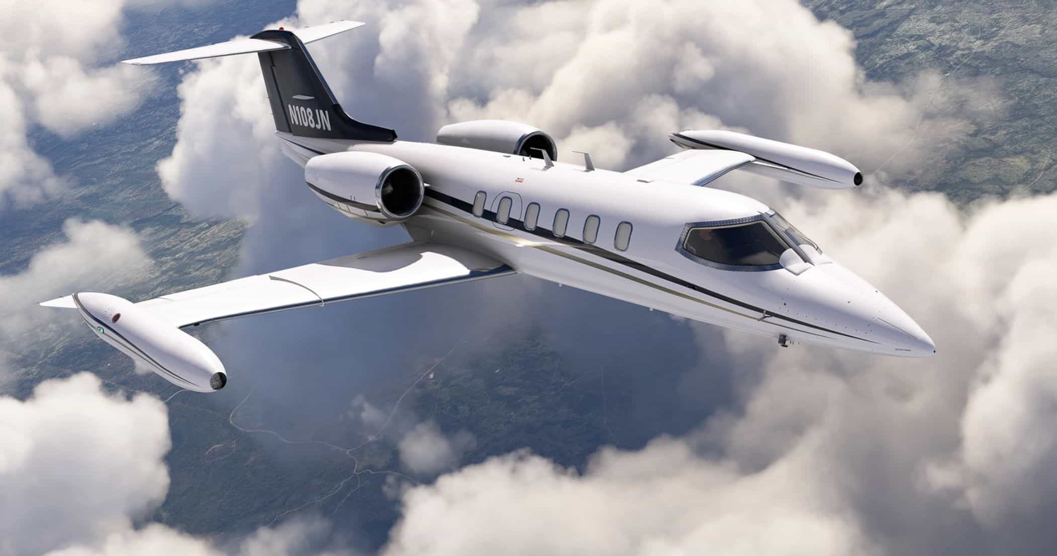 N108JN for FSW Learjet 35 v3.0